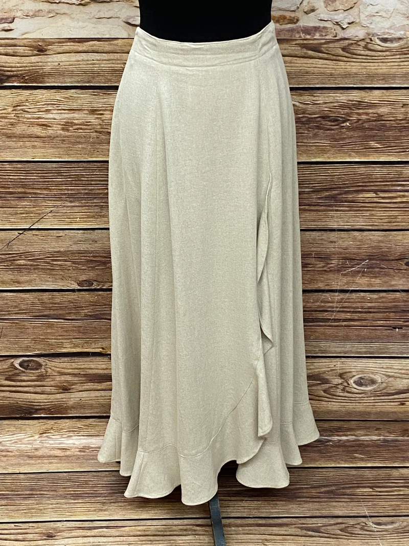 Damen Trachtenrock von Landhaus – Beige, Größe 40