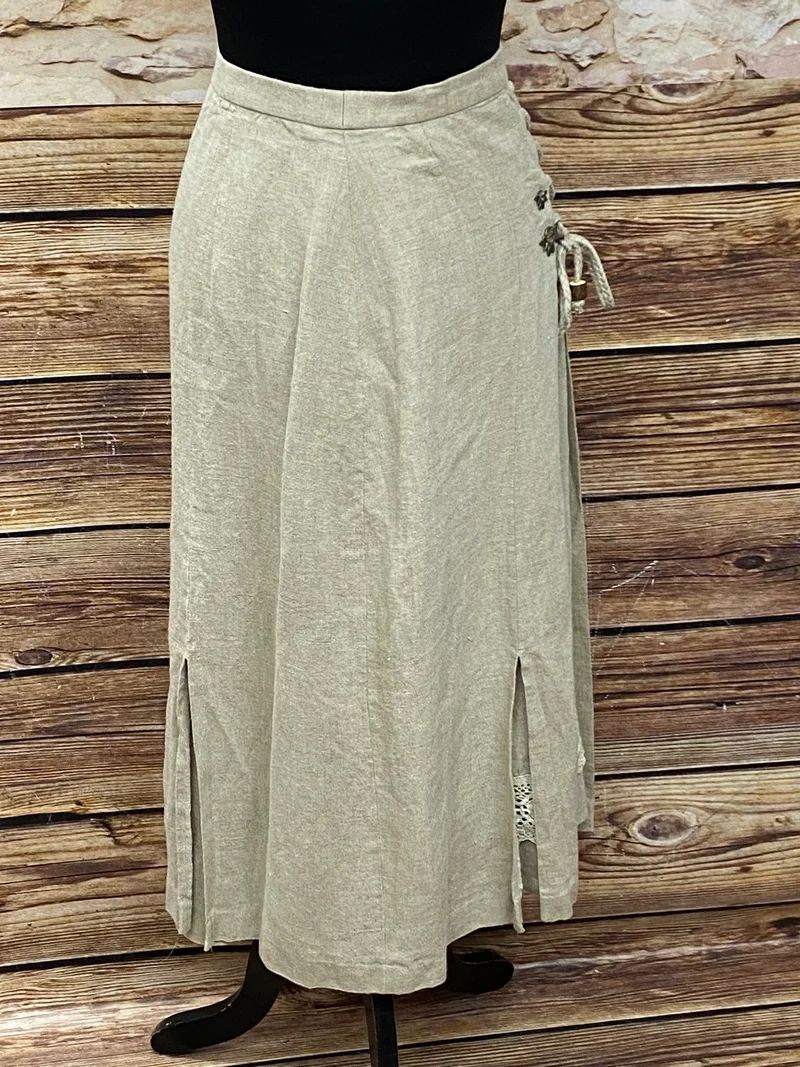 Damen Trachtenrock von Rose – Beige, Größe 40