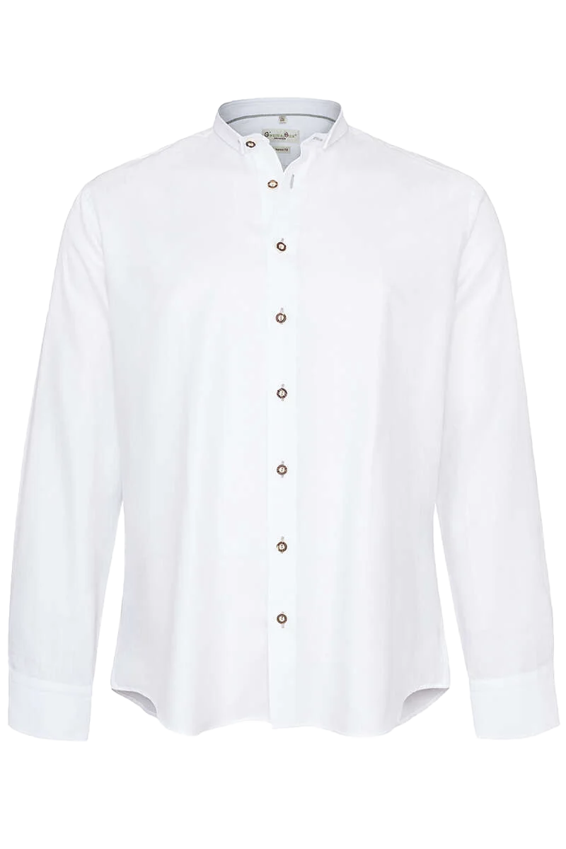 Stehkragen Trachtenhemd tailored fit