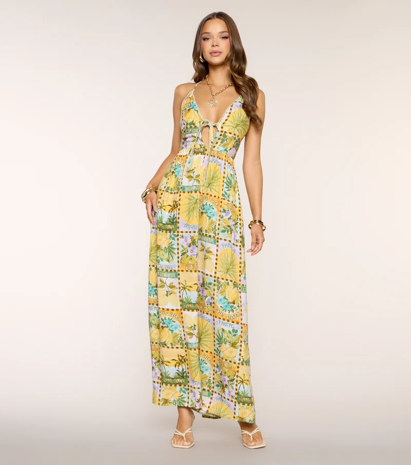 Postcard From Paradise Maxi Dress