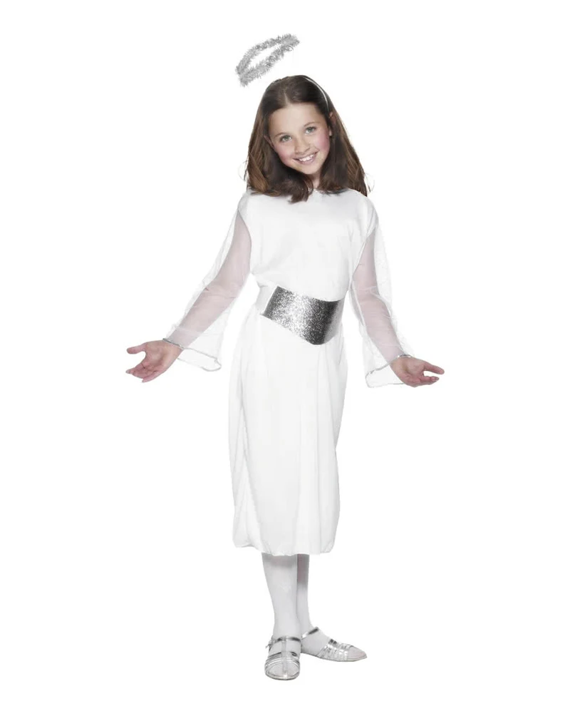 Weihnachts Engelchen Kinder Kostüm