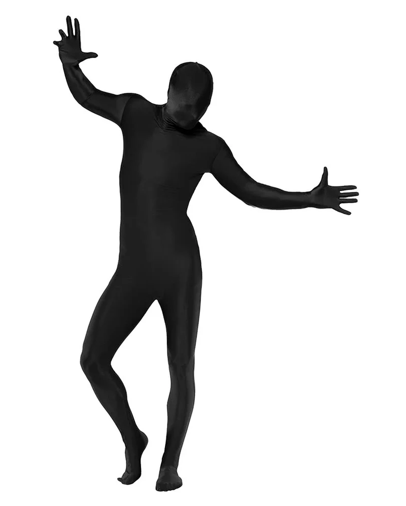 Skin Suit mit Gürteltasche schwarz
