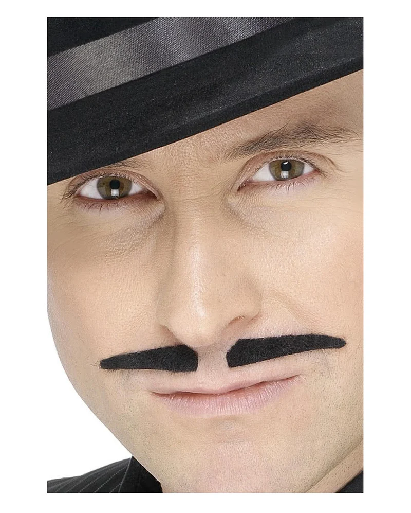 Schwarzer Mafiosi Bart