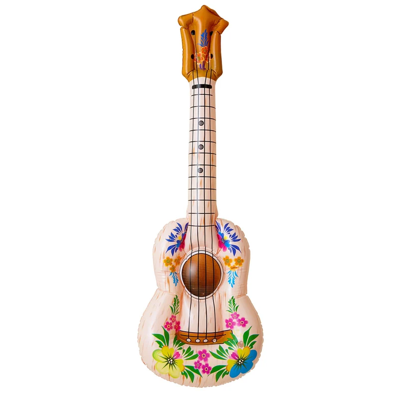 Bunte Hawaii Ukulele Aufblasbar