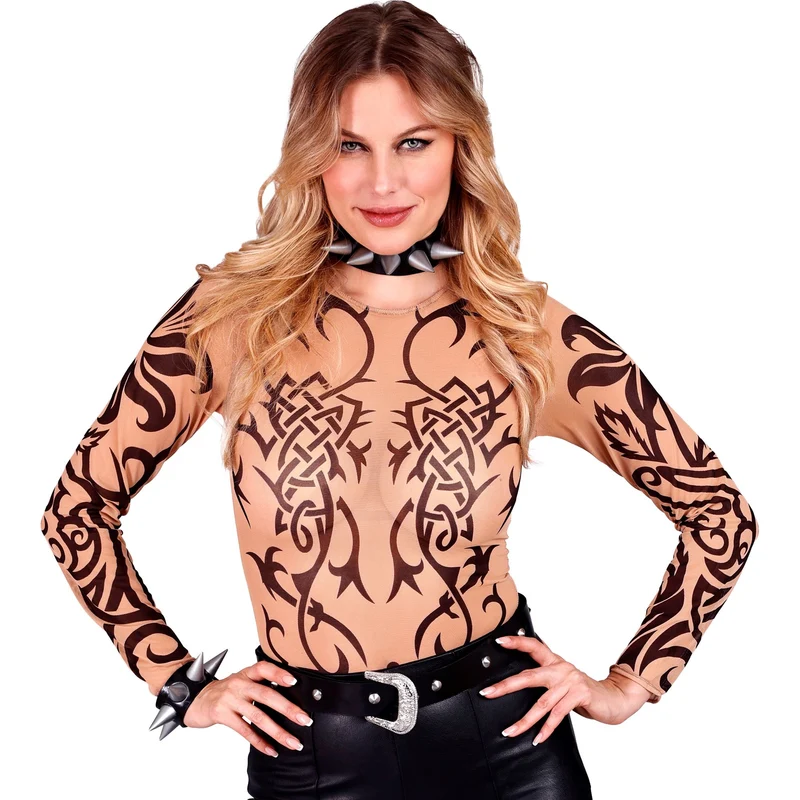 Exzessives Tattoo Damen Shirt