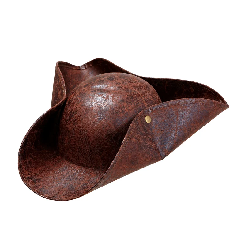 Brauner Seeräuber Piratenhut