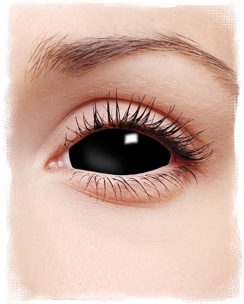 Sclera Kontaktlinsen schwarz