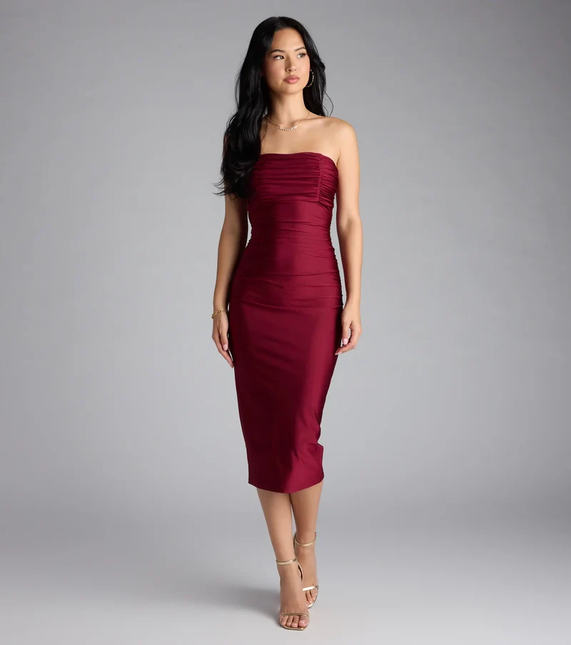 Instant Connection Tube Midi Dress