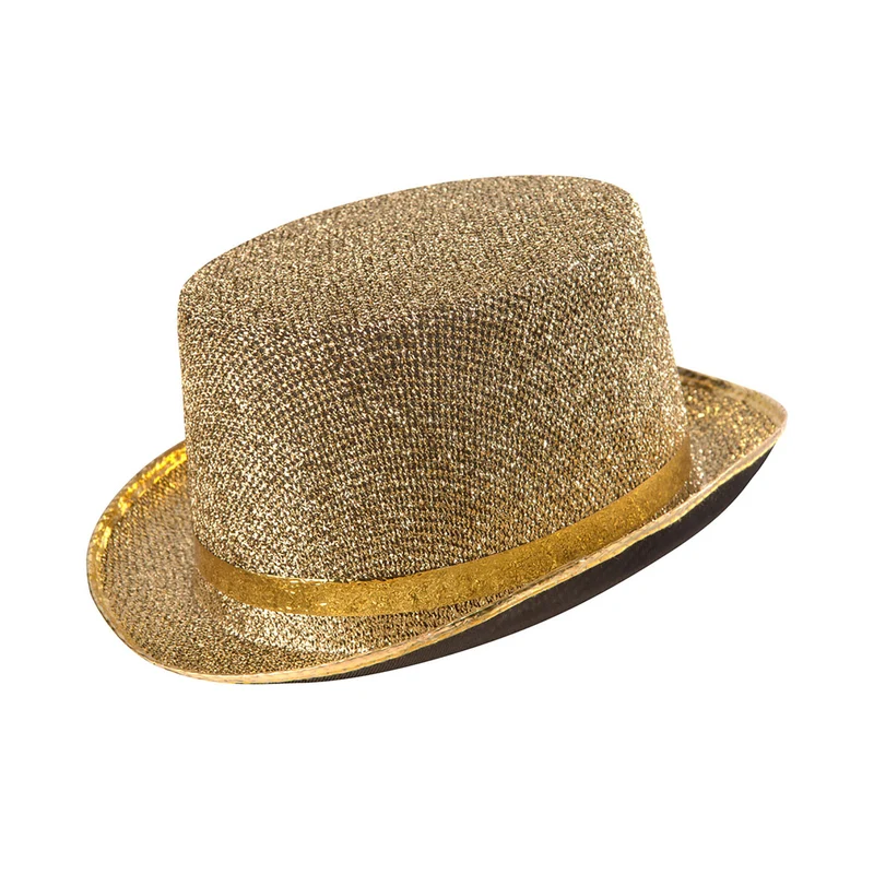 Glitzernder Partyhut Gold