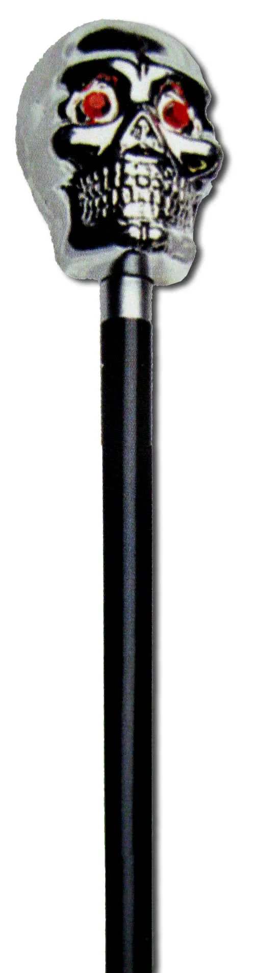 Spazierstock mit Totenschädel