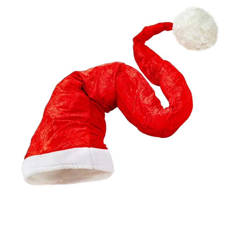 Maxilange Weihnachtsmütze Mit Bommel 150cm