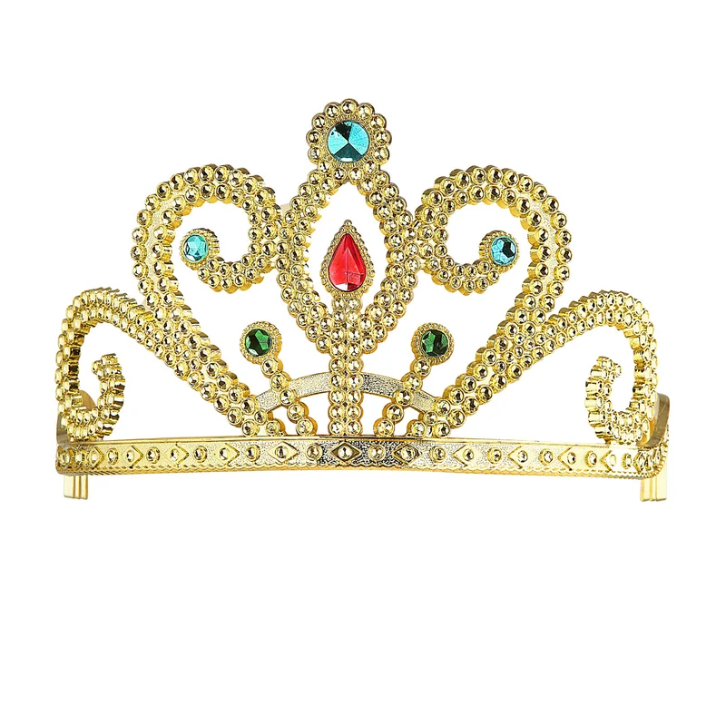Goldenes Diadem Mit Edelsteinen
