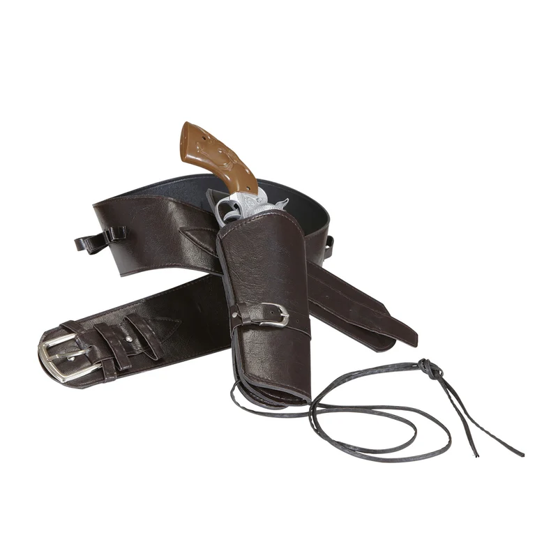 Pistolen Cowboy Halter aus Kunstleder