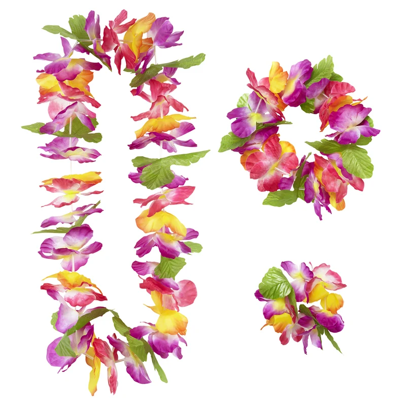 Buntes Hawaii Schmuck Set