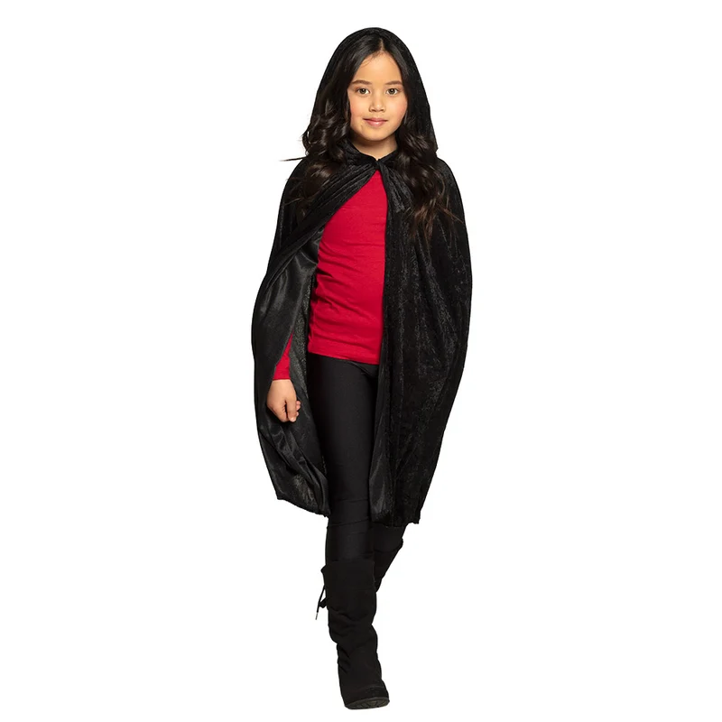 Kindercape schwarz 115 cm