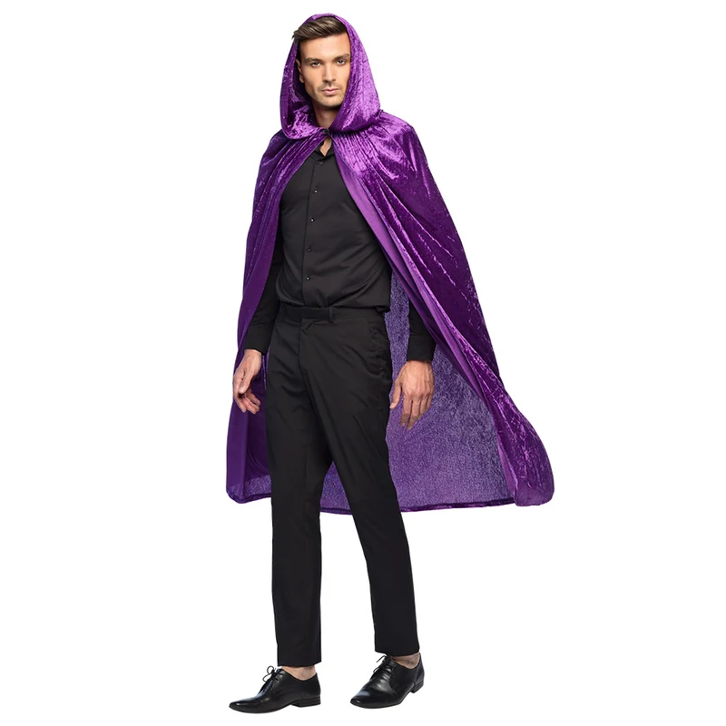 Vampir Umhang violett 170 cm