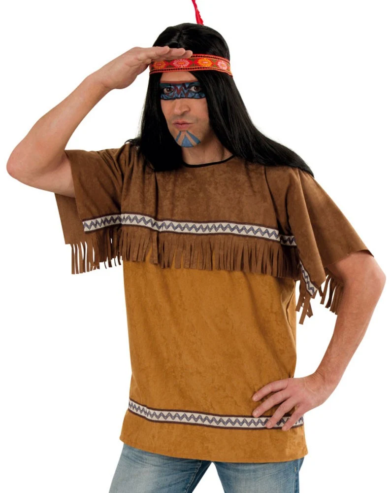 Indianer Herren Shirt Pipo