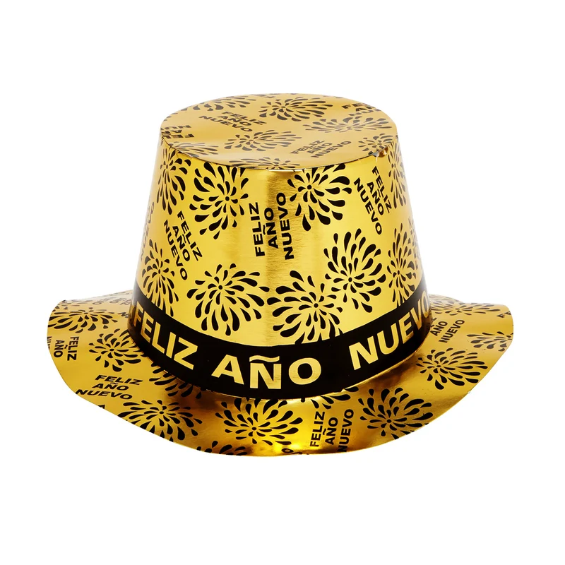 Zylinder FELIZ AÑO NUEVO gold