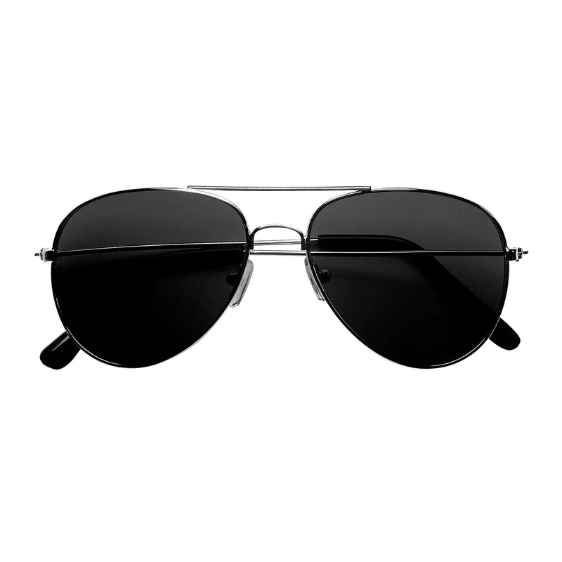 Piloten Brille in schwarz