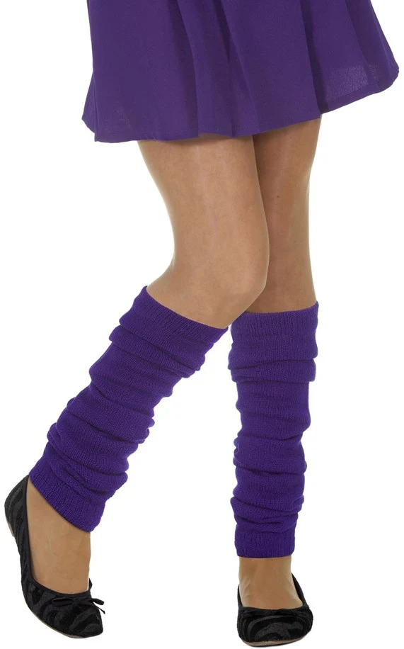 Beinstulpen violett