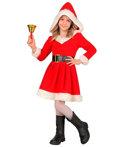 Little Miss Santa Kinderkostüm