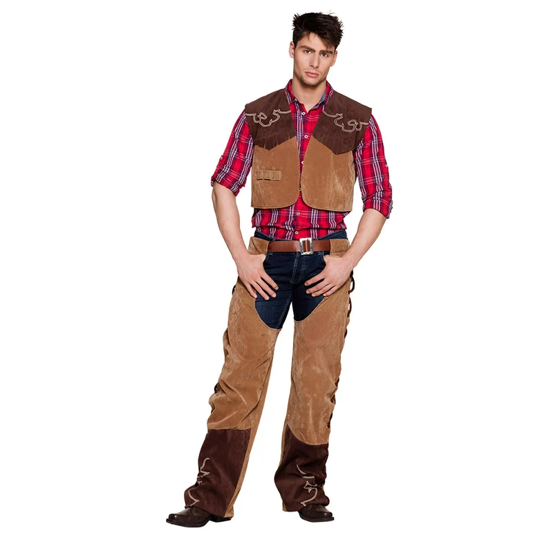 Erwachsenenkostüm Cowboy Bruce (50/52)