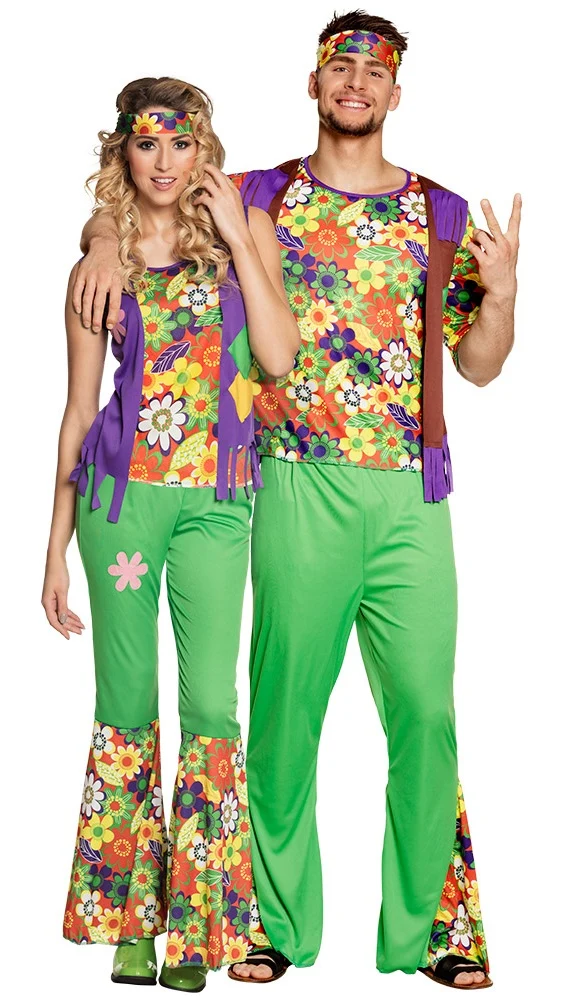 Hippie Woodstock Damenkostüm