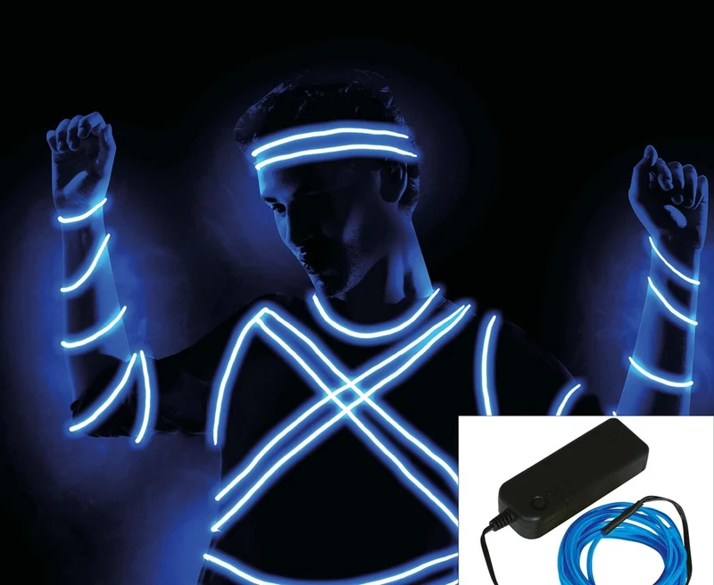 Blaues LED Kabel 5m