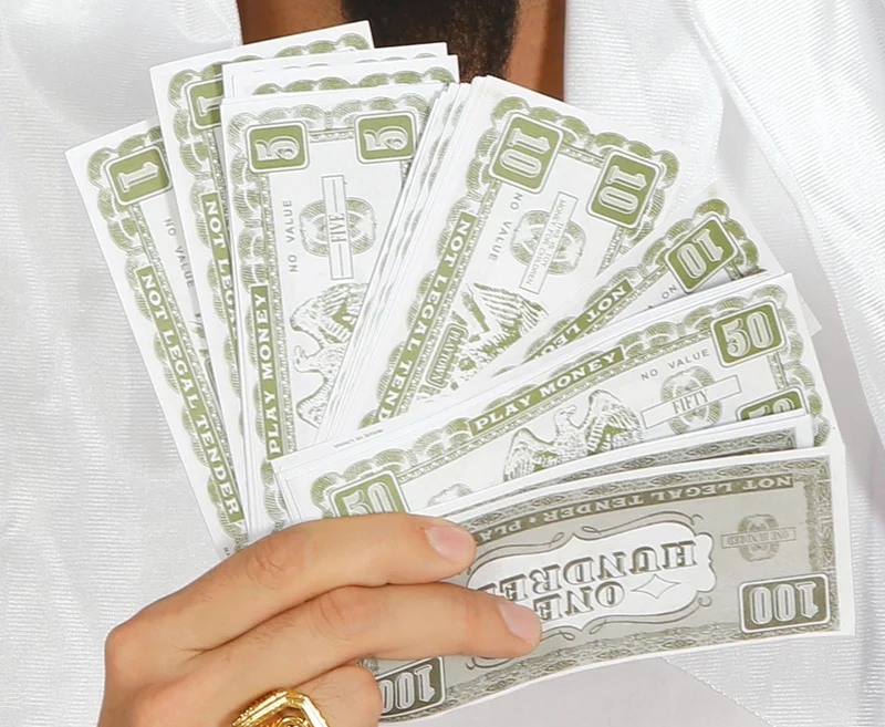 75 Dollar Noten Spielgeld