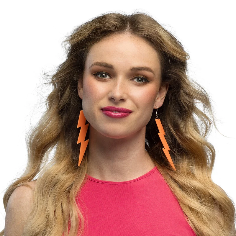 Flash neon Ohrringe Orange
