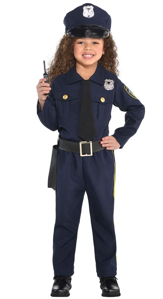 Police Officer Mädchen Kostüm