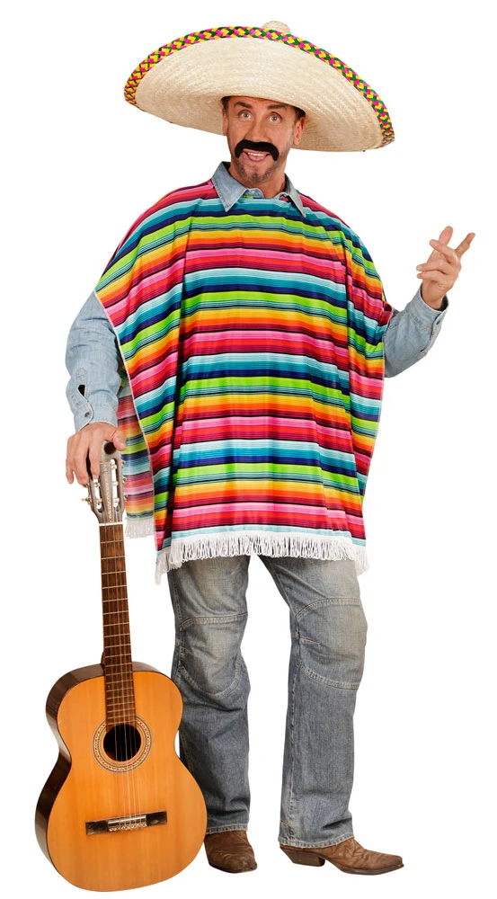 Mexikanischer Poncho für Herren