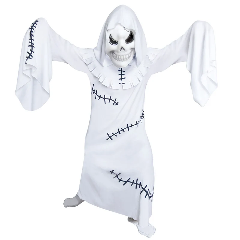 Gruseliger Geist Halloween Kostüm für Kinder