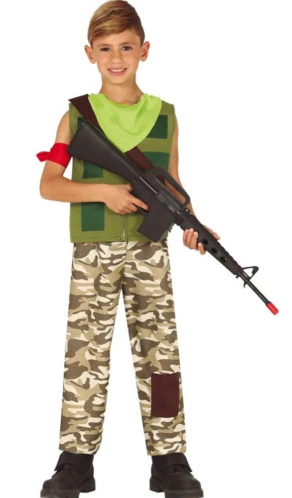 Gaming Soldat Kinderkostüm