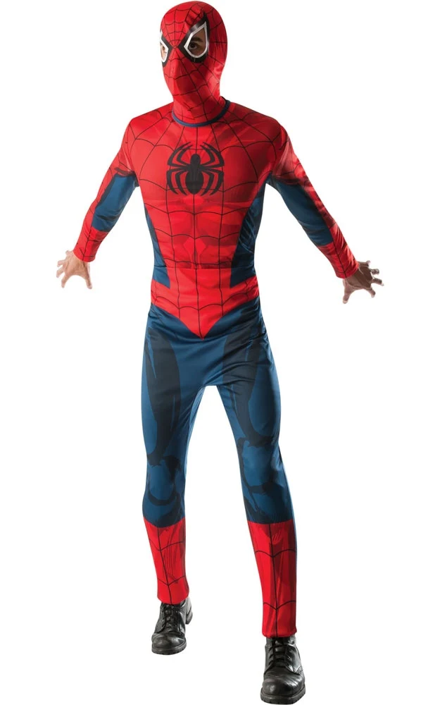 Classic Spiderman Herrenkostüm Deluxe