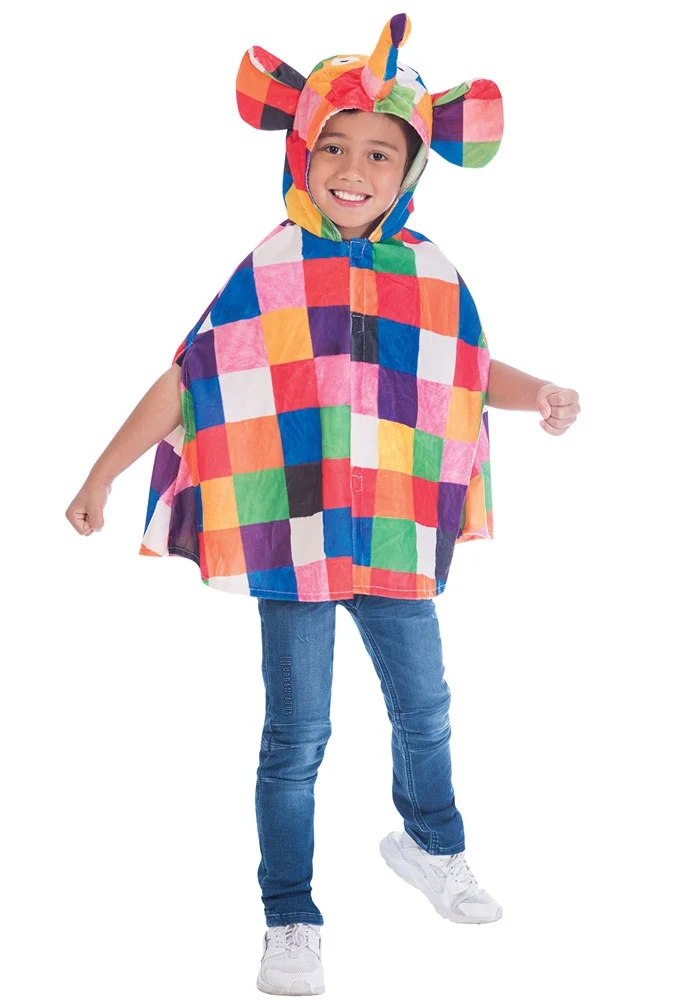 Elmar Elefanten Cape für Kinder