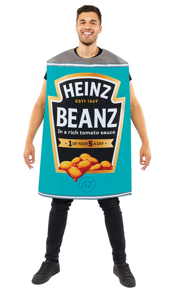Heinz Beanz Kostüm unisex