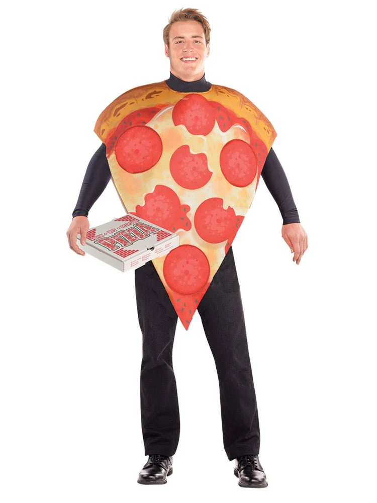 Salami Pizza Herrenkostüm