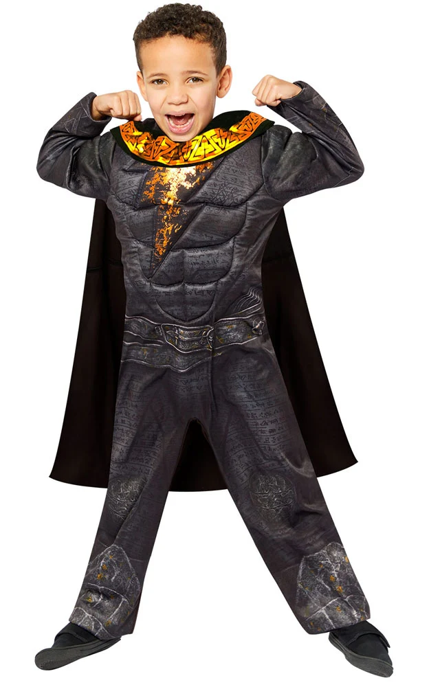 Black Adam Kostüm für Kinder