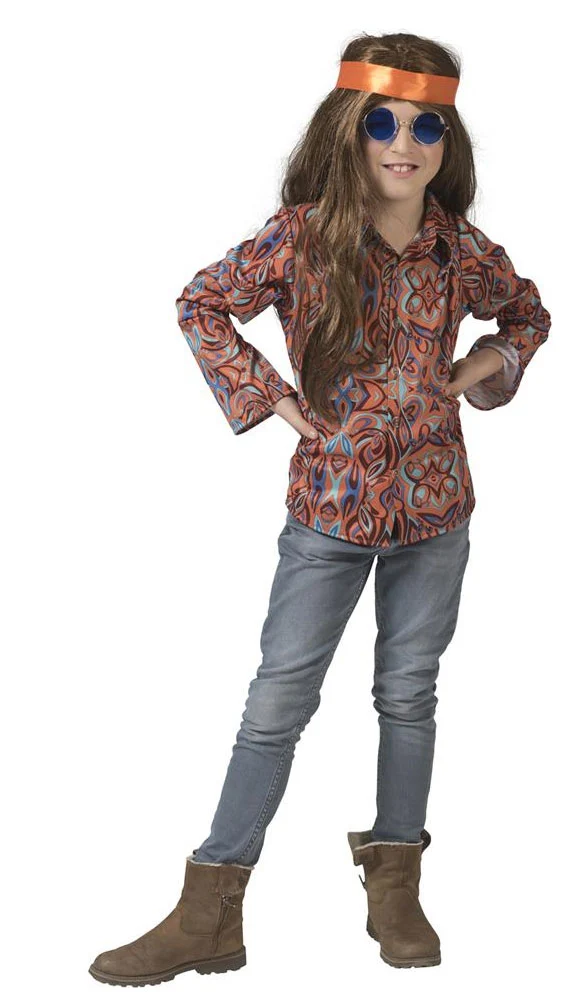 Hippie Shirt Kyle Jungenkostüm