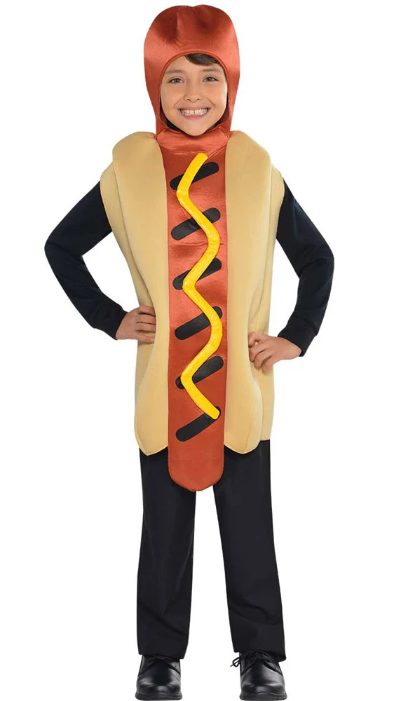 Hot Dog Kostüm für Kinder