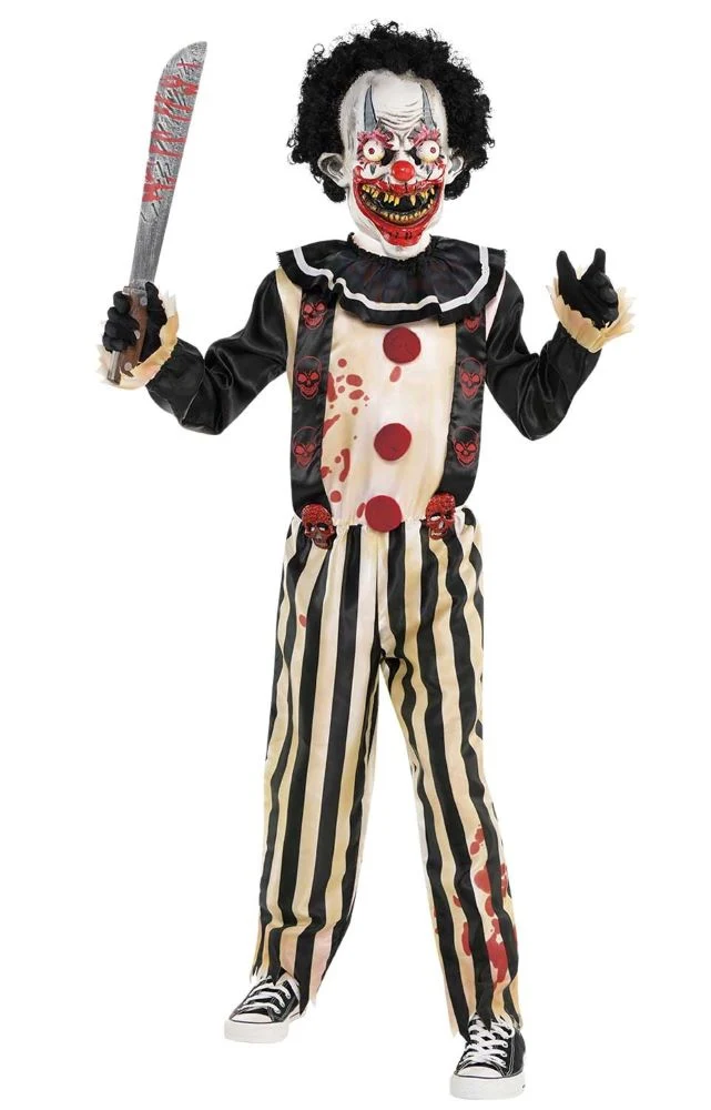 Slasher Horror Clown Jungenkostüm