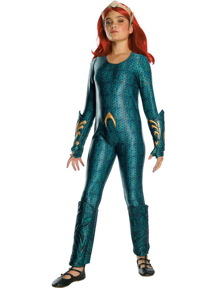 Aquaman Mera Mädchenkostüm Deluxe