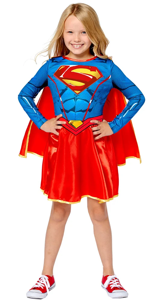 Recyceltes Supergirl Kostüm für Kinder