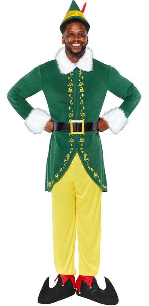 Buddy the Elf Herrenkostüm