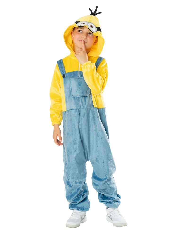 Minion Overall mit Kapuze für Kinder