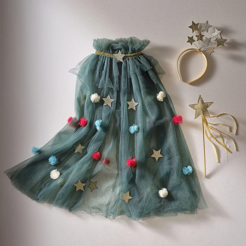 Weihnachtsbaum Kostüm für Mädchen