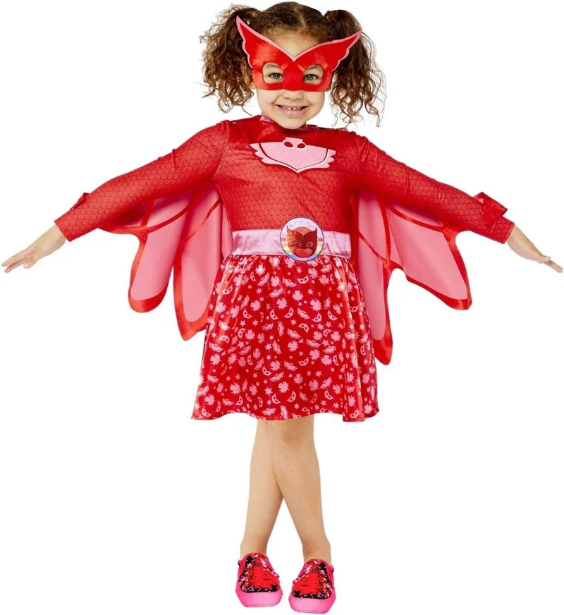 PJ Masks Owlette Deluxe Kostüm für Mädchen