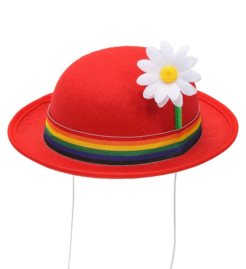 Roter Blumen Melonenhut
