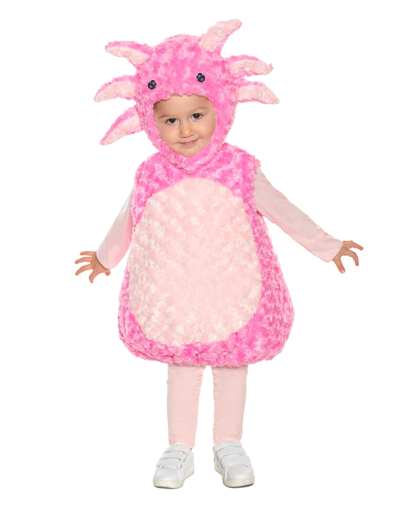 Axolotl Kleinkinderkostüm
